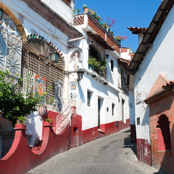 Recorrer las calles de Taxco